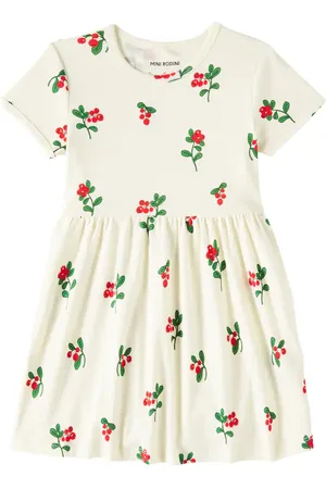 Mini Rodini Kleid Lingonberries aus Baumwolle