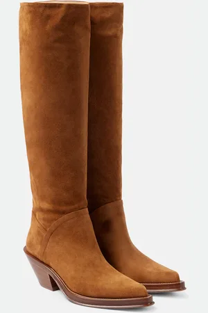 GABRIELA HEARST Westernstiefel Camero aus Veloursleder