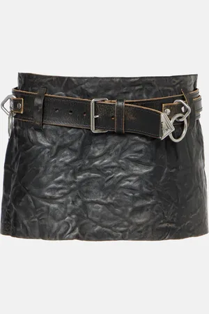 Prada Minirock aus Leder