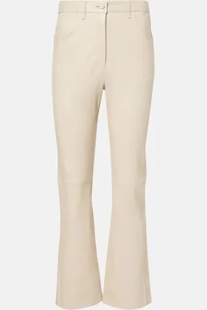 Joseph Schmale Cropped-Hose Duke aus Leder