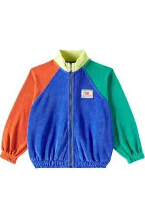 Bobo Choses Trainingsjacke Smiling Color aus Frottee