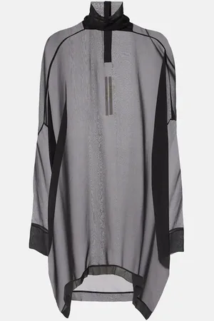 Rick Owens Bluse Hollywood aus Seiden-Chiffon