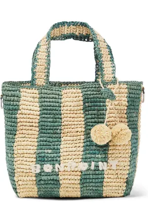BONPOINT Tasche Cabas aus Raffiabast