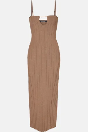 Jacquemus Midikleid Sierra aus Rippstrick