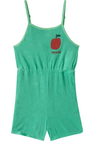 Jelly Mallow Playsuit Apple aus einem Baumwollgemisch