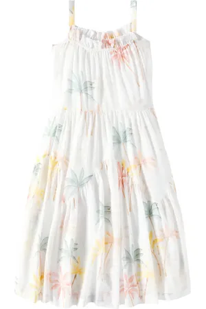 Chloé Chloé Kids Bedrucktes Kleid aus Baumwolle