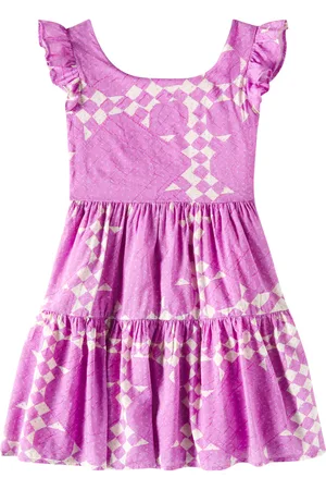 Scotch&Soda Bedrucktes Kleid aus einem Baumwollgemisch