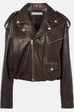 Acne Studios Bikerjacke aus Leder