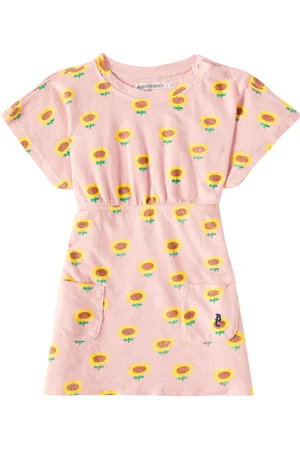 Bobo Choses Baby Kleid Sunflower aus Baumwoll-Jersey
