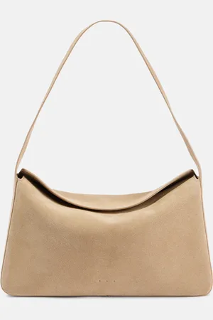 Aesther Ekme Schultertasche Small aus Veloursleder