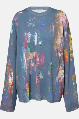 Acne Studios Bedrucktes Longsleeve Edden