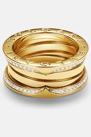 Bvlgari Ring B.zero1 aus 18kt Gelbgold mit Diamanten