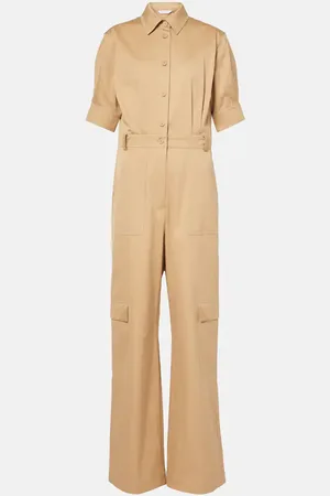 Max Mara Jumpsuit aus Baumwolle