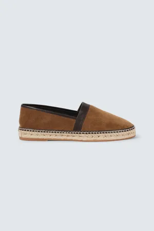 Manolo Blahnik Espadrilles Nerano aus Veloursleder