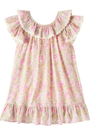 Louise Misha Bedrucktes Kleid Natiya aus Baumwoll-Voile