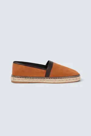 Manolo Blahnik Espadrilles Nerano aus Veloursleder