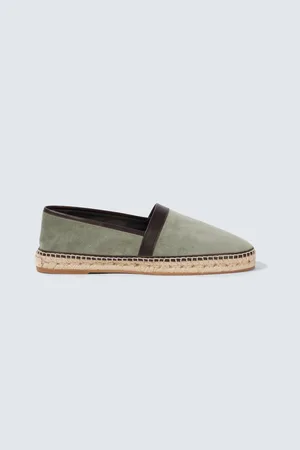 Manolo Blahnik Espadrilles Nerano aus Veloursleder