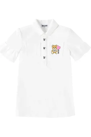 Moschino Kleid Teddy Bear aus Baumwoll-Jersey