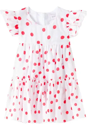MONNALISA Baby Kleid aus Baumwolle