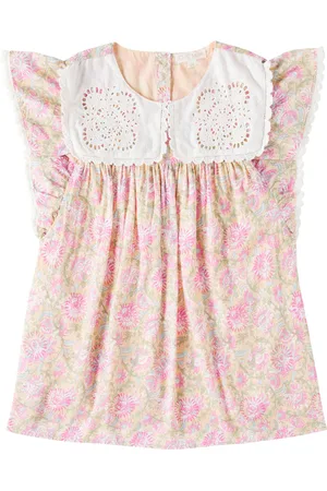 Louise Misha Bedrucktes Kleid Marise aus Baumwoll-Voile