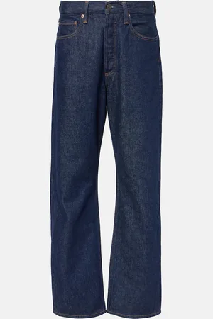 AGOLDE High-Rise Straight Jeans Kelly