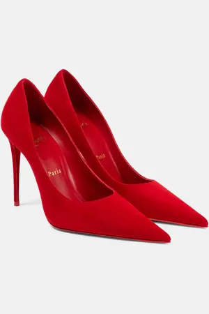 Christian Louboutin Pumps Kate Max 100 aus Veloursleder