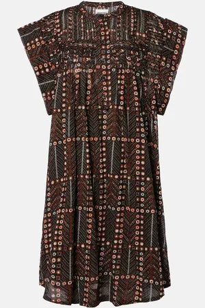Marant Etoile Minikleid Leazali aus Baumwolle