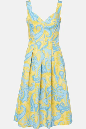 Etro Midikleid aus Baumwolle