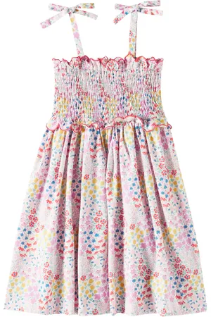 The New Society Bedrucktes Kleid Greneva aus Baumwolle