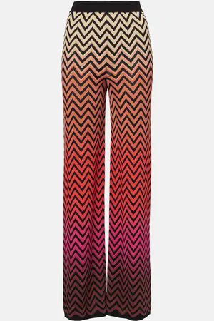 Missoni Palazzo-Hose aus einem Baumwollgemisch