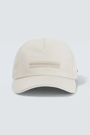 Ermenegildo Zegna Baseballcap mit Leder