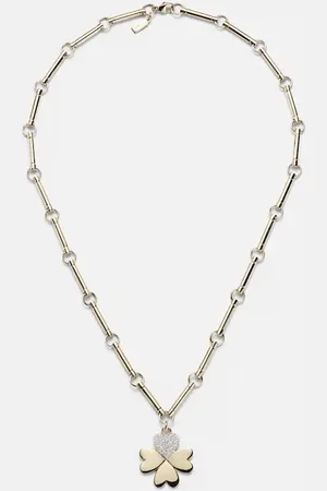 Foundrae Halskette True Love aus 18kt Gelbgold mit Diamanten