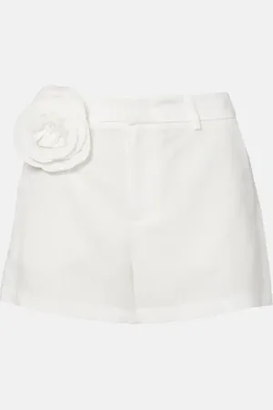 BLUMARINE Shorts aus Gabardine