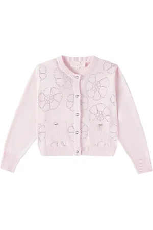 Tutu Du Monde Cardigan aus Baumwolle mit Kristallen