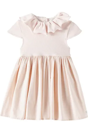 Donsje Baby Kleid Brielle aus einem Baumwollgemisch