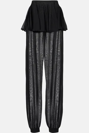 Alaïa Alaïa Weite Mid-Rise-Hose