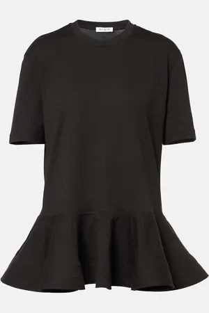 Alaïa Alaïa T-Shirt aus Baumwoll-Jersey