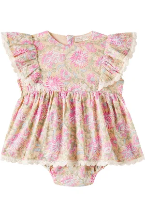 Louise Misha Baby Bedrucktes Kleid Lena aus Baumwoll-Voile
