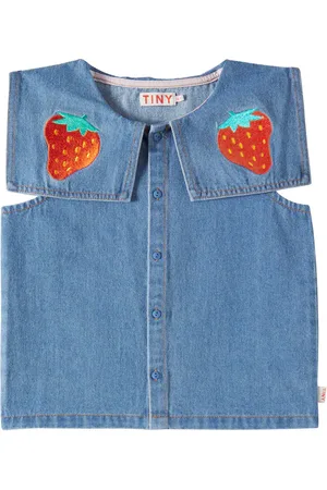 Tiny Cottons Bluse Strawberries aus Denim