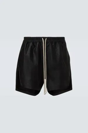 Rick Owens Shorts aus Leder