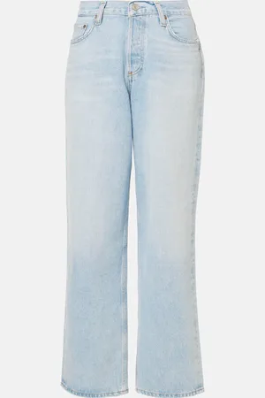 AGOLDE Straight Jeans V-Waist Baggy