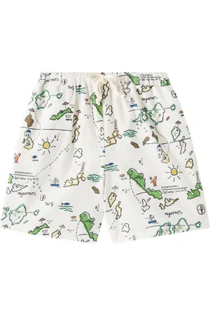 The New Society Bedruckte Bermuda-Shorts Arkoi aus Baumwolle
