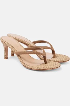 Gianvito Rossi Pantoletten 70 mit Veloursleder