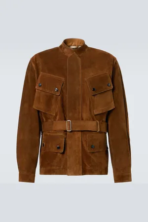 Dunhill Feldjacke aus Veloursleder