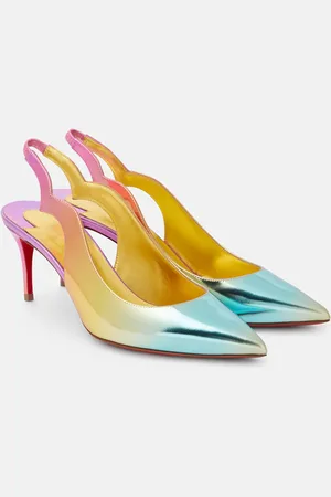 Christian Louboutin Slingback-Pumps Hot Chick 70 aus Leder
