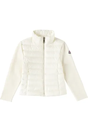 Moncler Daunenjacke aus einem Wollgemisch