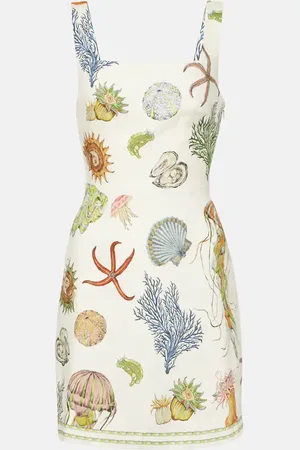 ALÉMAIS Alémais Minikleid Sea aus Leinen