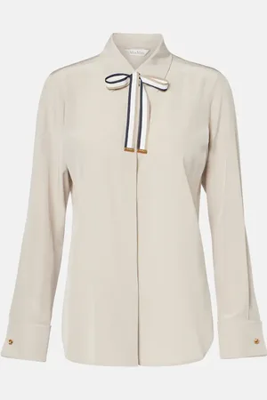 Max Mara Bluse Apollo aus Seiden-Crêpe