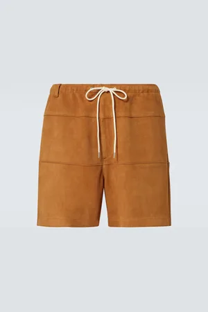 Auralee Shorts aus Veloursleder