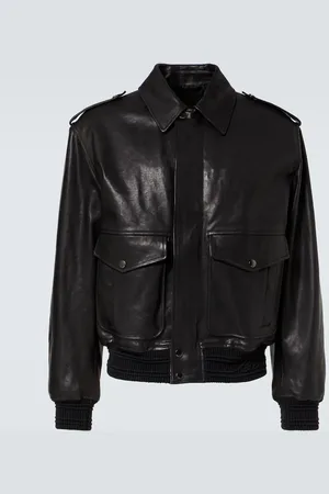 Burberry Bomberjacke aus Leder